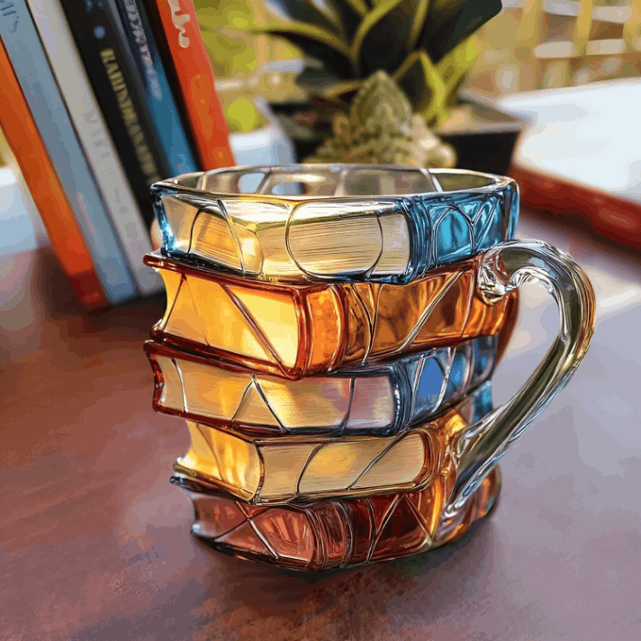 Vueeze Bookhaven Mug customer review Martin H.