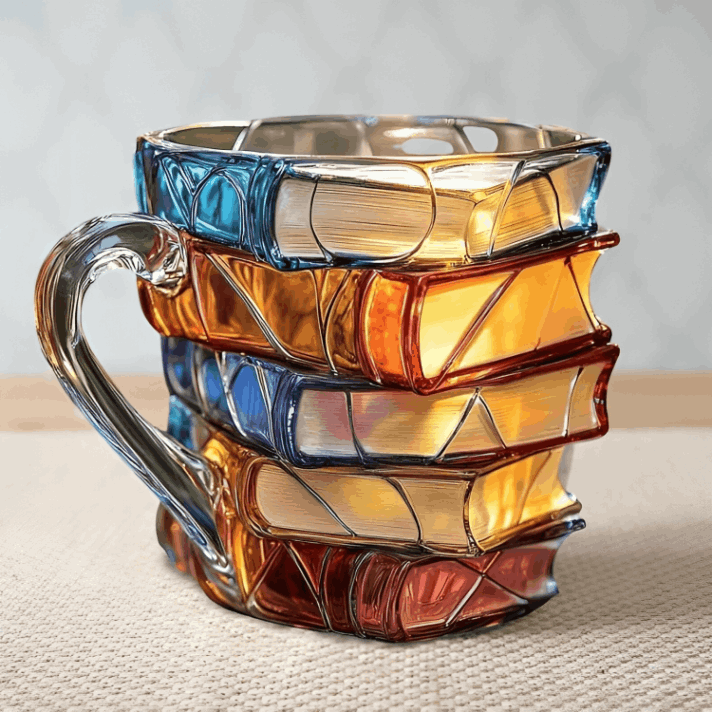 Vueeze Bookhaven Mug customer review Jennifer L.